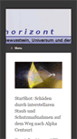 Mobile Screenshot of erkenntnishorizont.de